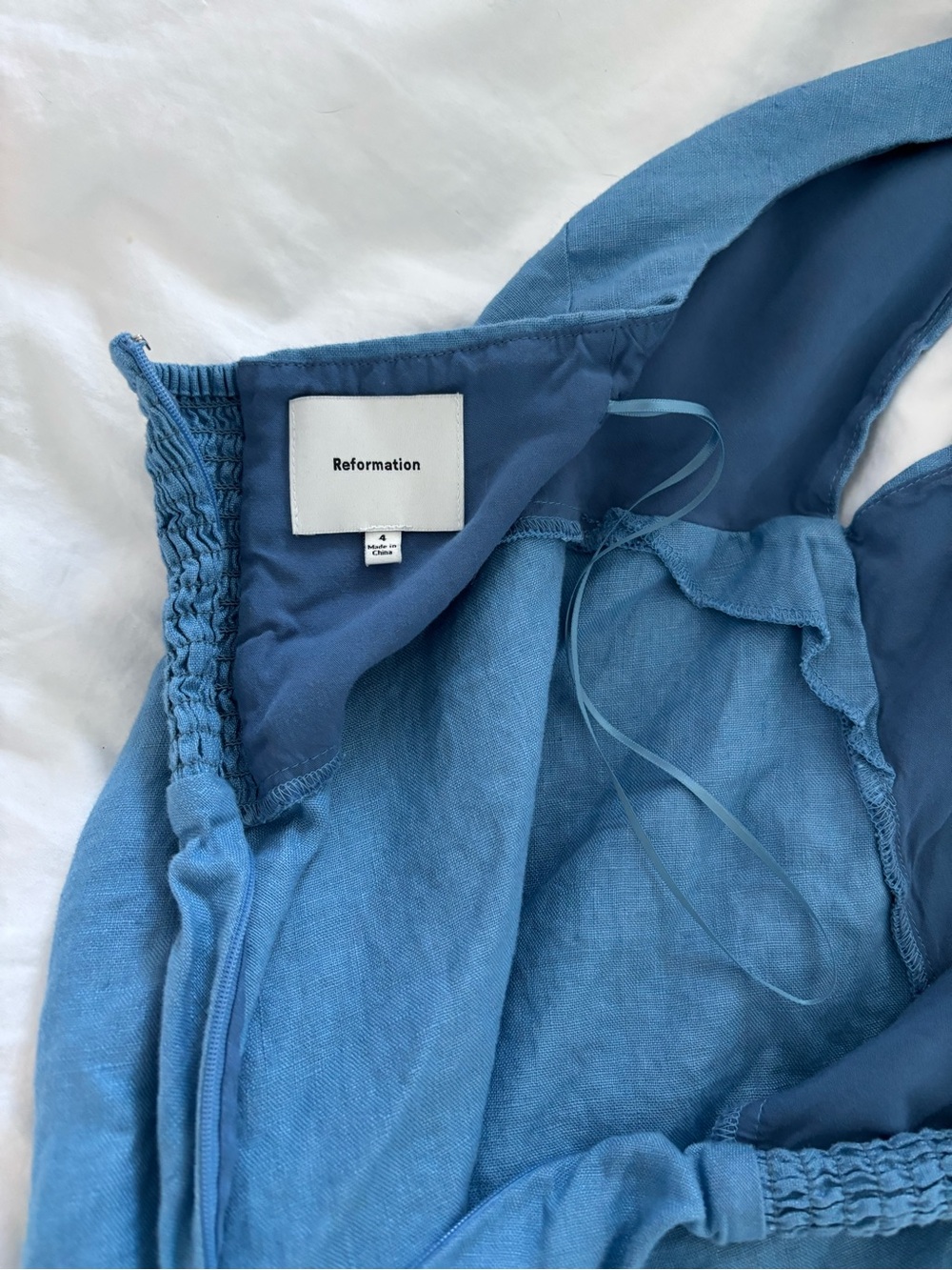 Reformation Delilah Linen Dress - Picture 2 of 3